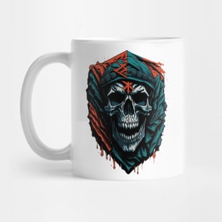 Arabic Skull Face Mug